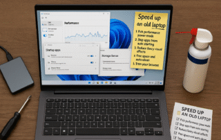 Speed Up an Old Laptop