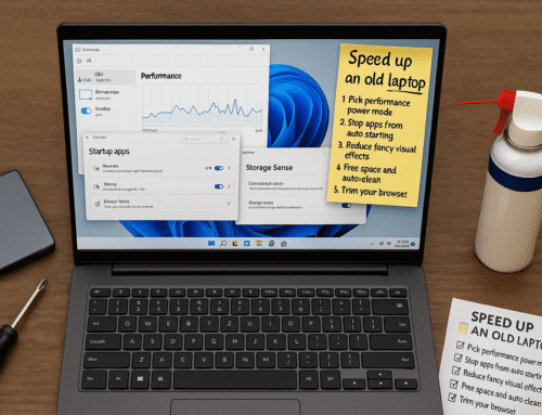 Speed Up an Old Laptop with Five Settings